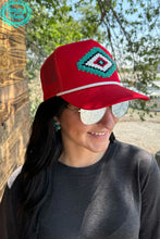 Load image into Gallery viewer, Rambler Trucker Hat - Red
