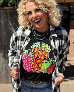 Neon Pumpkins Tee