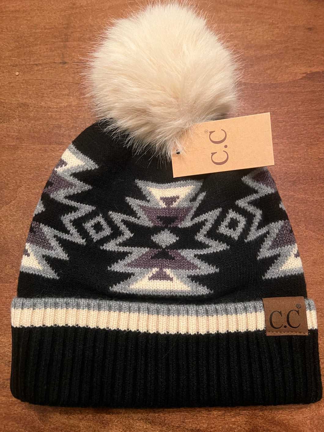 CC Aztec Beanie