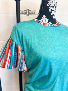 Sunray Serape Top