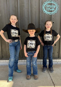 Kids - Love & Longhorns Tee