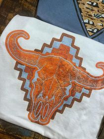 Rusty Steer Head Tee