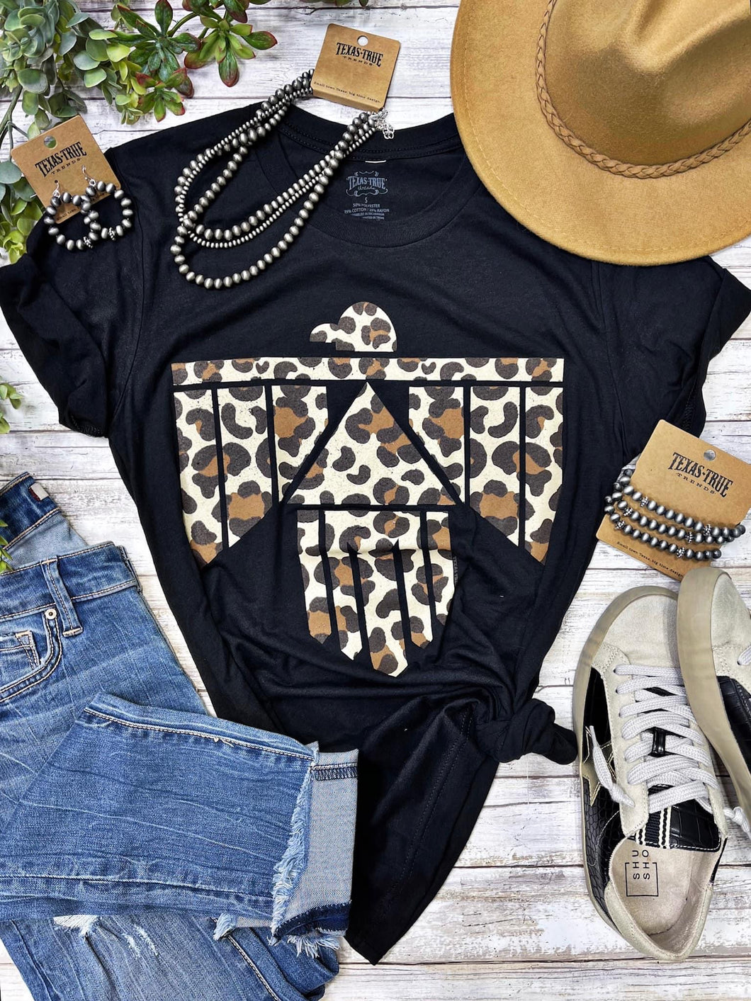 Leopard Thunderbird Tee