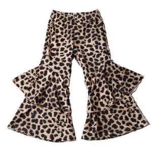 Kids - Leopard print ruffle bells