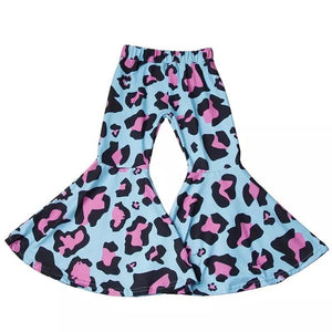 Blue & Pink Leopard Kids Bells