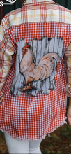 Load image into Gallery viewer, Rooster Red Plaid
