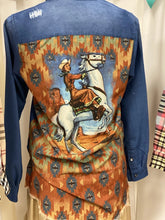 Load image into Gallery viewer, Horseback Denim Shirt
