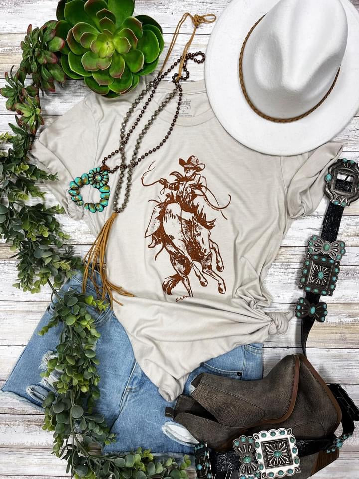 Wild Willie Cowboy Tee